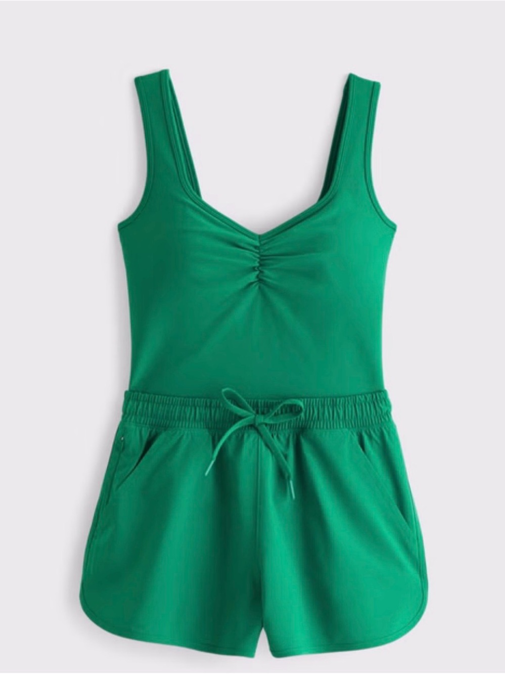 Abercrombie Women's YPB motionTEK Hybrid Onesie